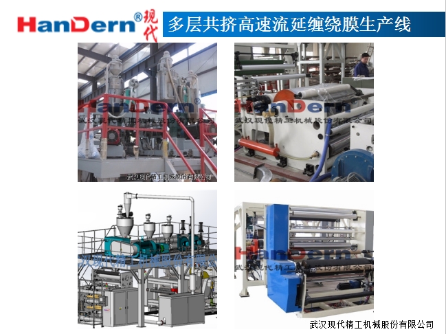 多層共擠高速流延纏繞膜生產(chǎn)線 1 多層共擠高速流延纏繞膜生產(chǎn)線 1